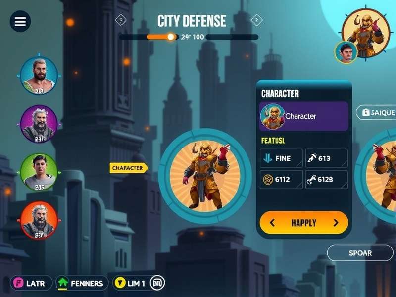 Bangalore Colossus Breaker - Futuristic City Defense Bangalore Colossus Breaker gameplay screenshot showing futuristic city defense