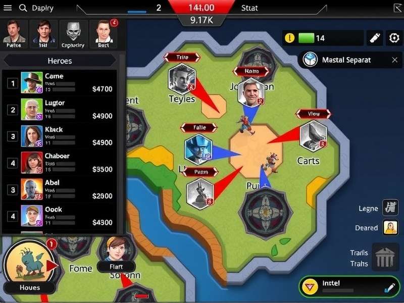 Quick Strike Blitz Character Selection Screen Quick Strike Blitz gameplay screenshot showing character selection interface