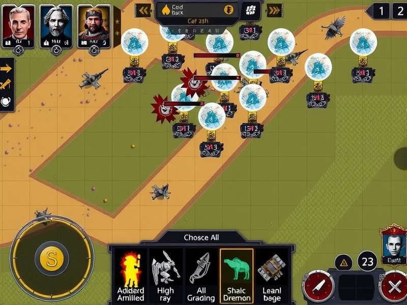 Military Units in Charminar War Commander Charminar War Commander military units showcase