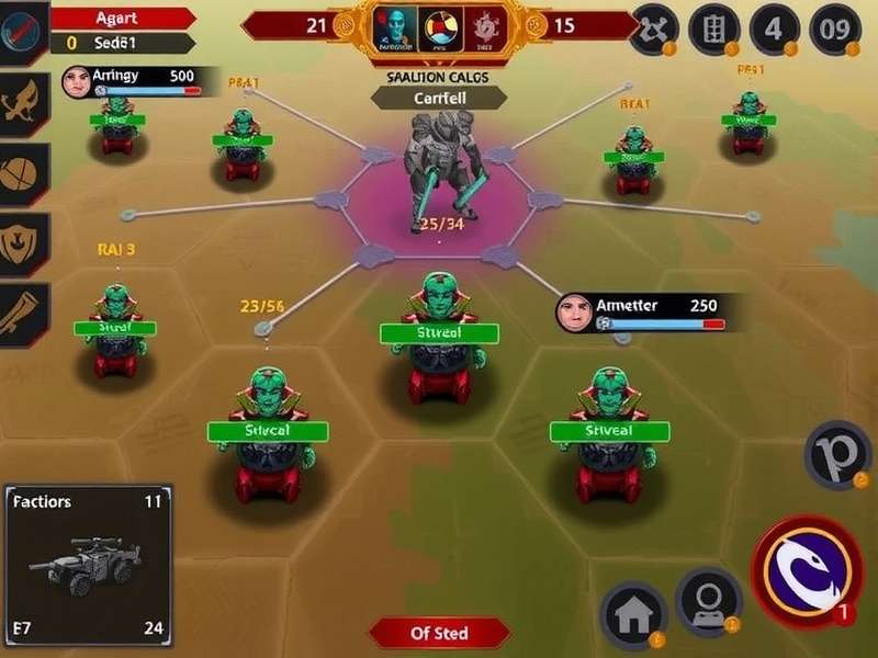 Charminar War Commander Gameplay Charminar War Commander gameplay screenshot showing strategic interface