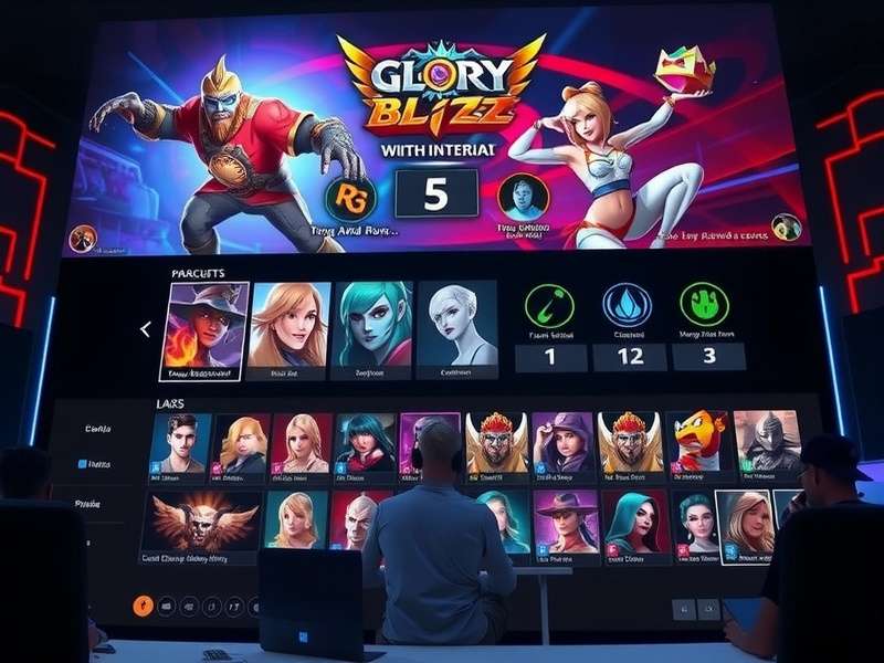 Glory Blitz India Championship Series Glory Blitz India esports tournament with live audience