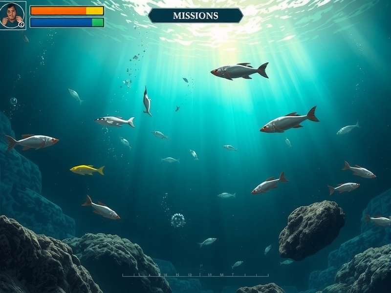 Ocean Depths India - Mission Gameplay Ocean Depths India mission interface and underwater challenges