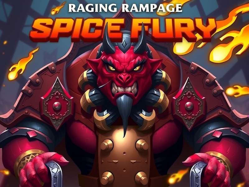 Raging Rampage Spice Fury Game Cover Art