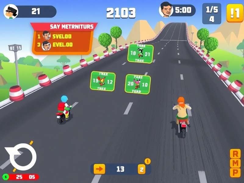 Sultanpur Quick Dash Gameplay Sultanpur Quick Dash gameplay screenshot showing colorful racing action