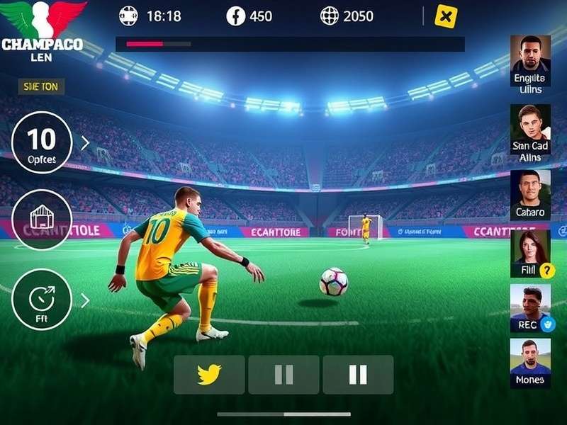 Goa Midfield Champion Midfield Gameplay Goa Midfield Champion gameplay screenshot showing midfield action