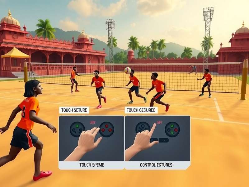 Volley Legends Jaipur character customization interface