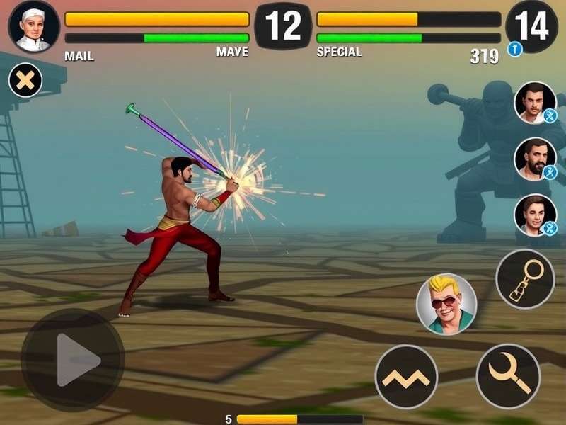 Pawan Kalyan Mighty Warrior Character Roster Pawan Kalyan Mighty Warrior character lineup showing main and supporting characters