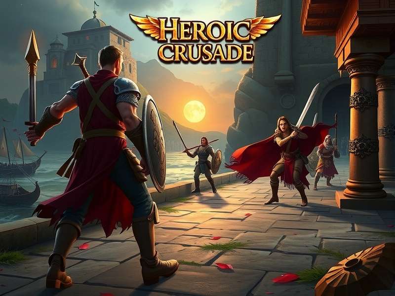 Heroic Crusade Combat Scene Heroic Crusade Combat Scene
