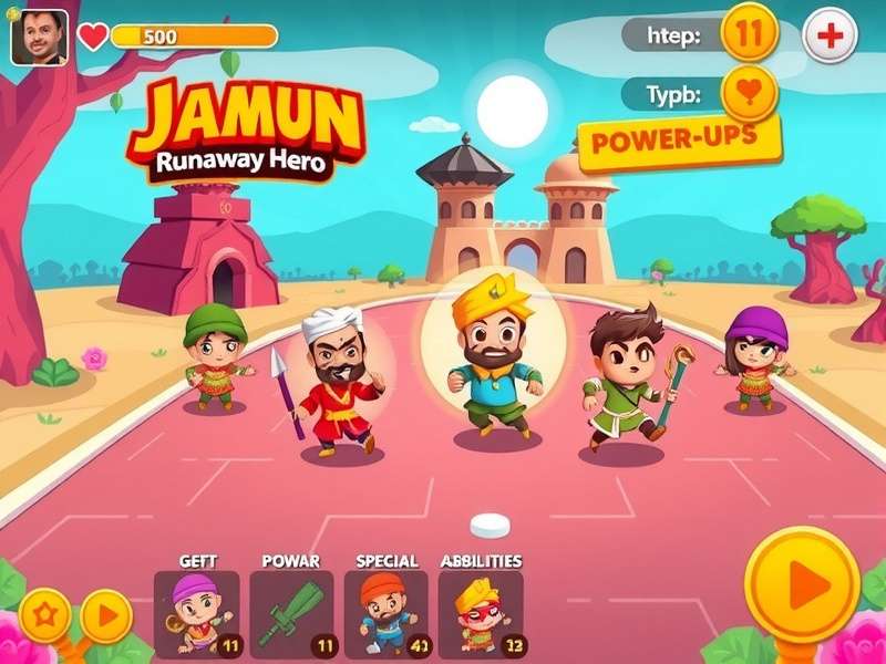 Jamun Runaway Hero Character Roster Jamun Runaway Hero character roster showing multiple playable characters