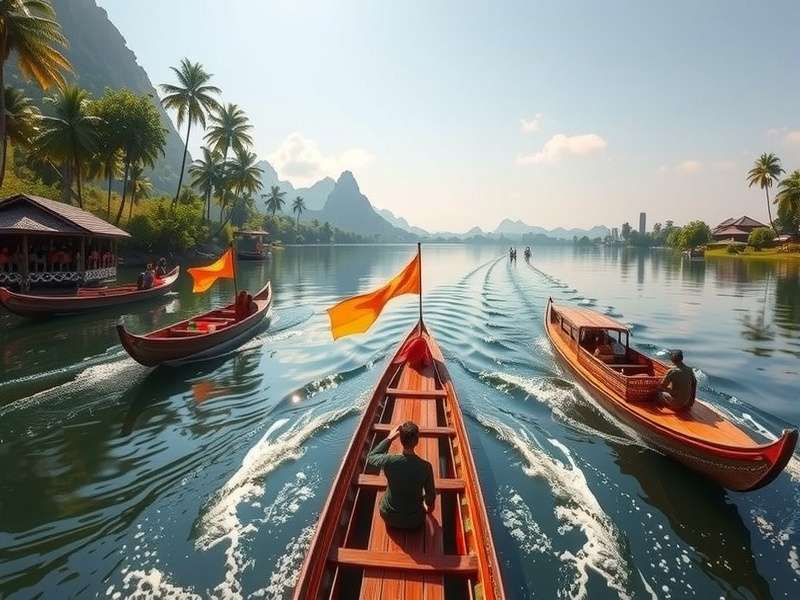 Advanced Racing Strategies in Kerala Waterways Master Kerala Waterways Master strategy guide showing race tactics