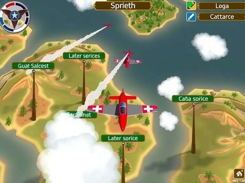 Goa Flyer Game Interface Goa Flyer Game Interface - Aerial view of Goa landscapes