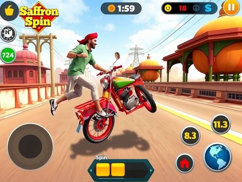 Saffron Spin Cycle User Interface Saffron Spin Cycle user interface and control scheme