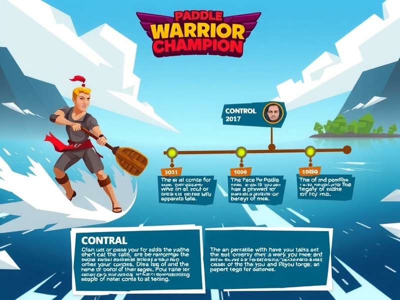Paddle Warrior Champion Controls Paddle Warrior Champion control interface and gameplay mechanics