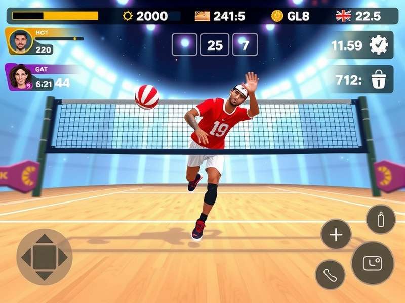 Team Management Interface Super Taj Volley Star team management and social features