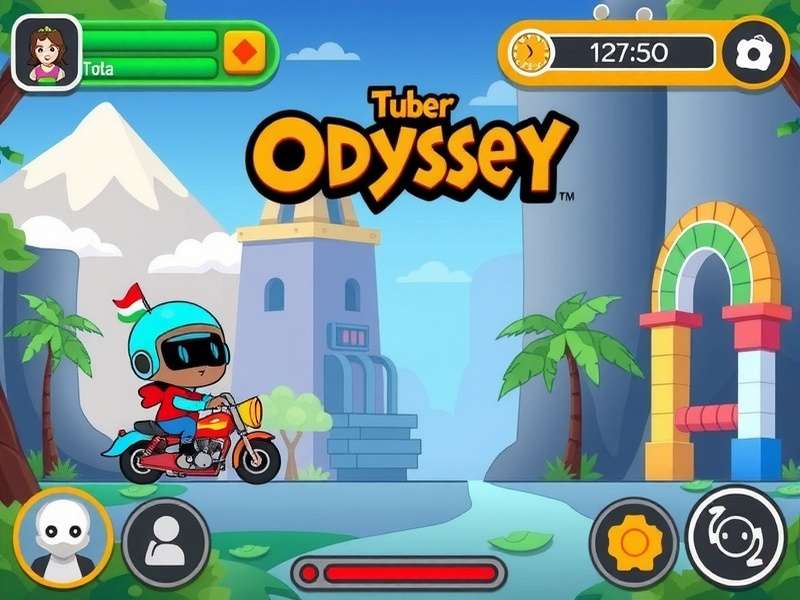Tuber Odyssey India Gameplay Scene