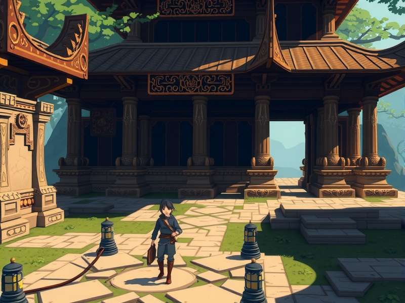 Cinnamon Lagoon Legend Gameplay Cinnamon Lagoon Legend gameplay screenshot showing character exploration