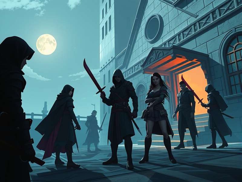 Anise Assassin Development Team Anise Assassin development team working on the game