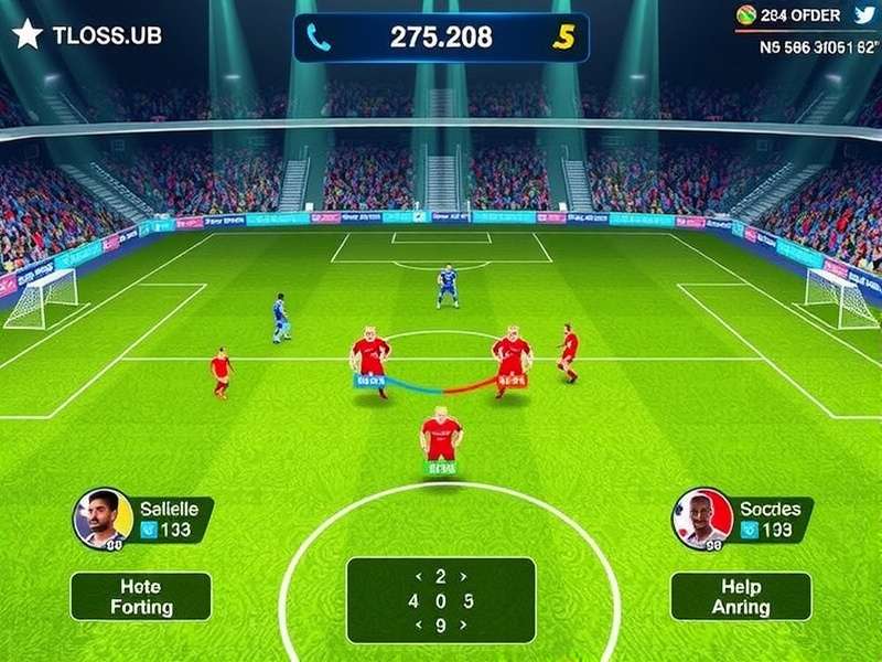 Mumbai Soccer Mavericks Gameplay Mumbai Soccer Mavericks gameplay screenshot showing realistic football action