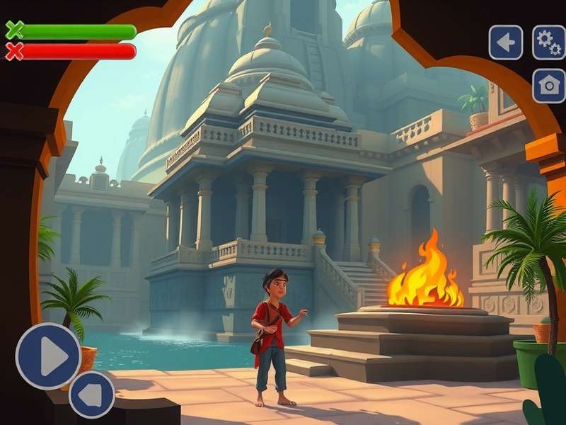 Tom S Ganges Quest - Feature Overview Tom S Ganges Quest features showcase with multiple gameplay elements
