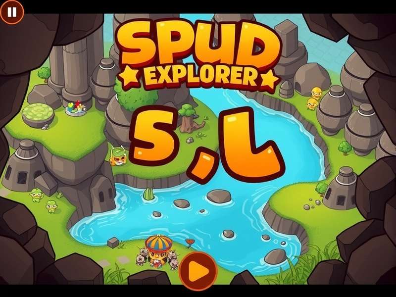 Spud Explorer Gameplay Action Spud Explorer gameplay screenshot