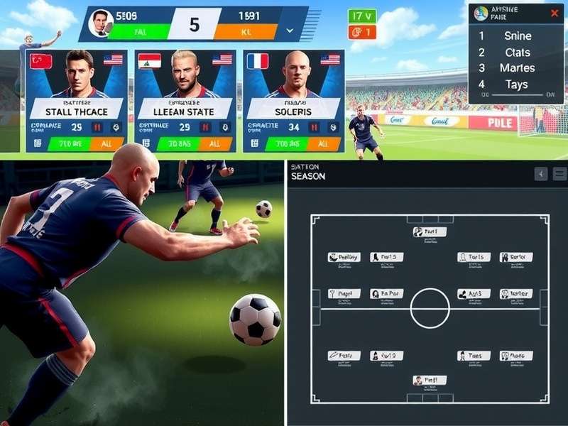 Handball Titans Battle Gameplay Handball Titans Battle gameplay screenshot showing intense match action