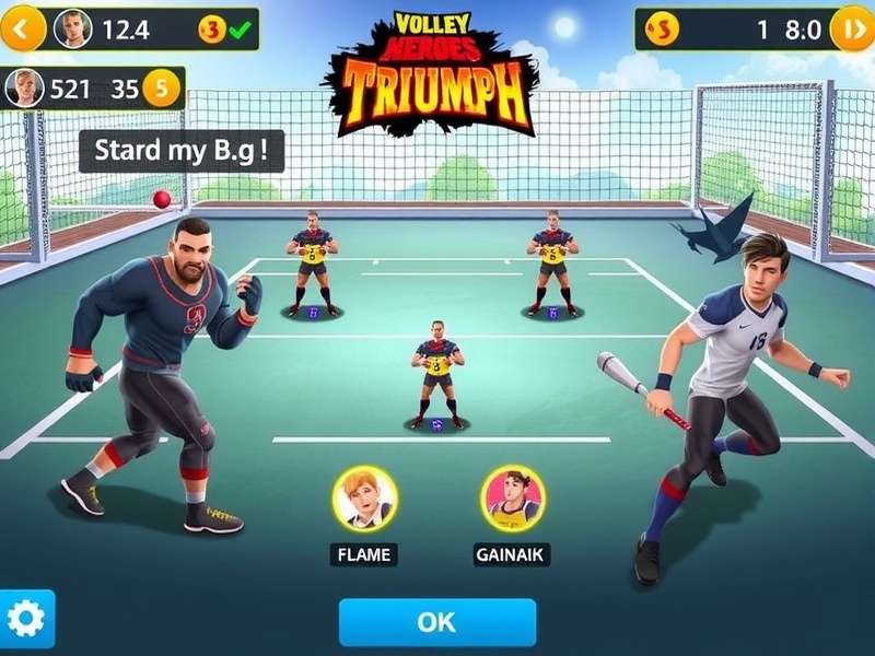 Game Controls and Interface Volley Heroes Triumph Gameplay Controls and Interface