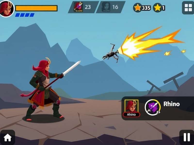 Havoc Heroes Rhino - Diverse Character Roster Havoc Heroes Rhino character selection screen