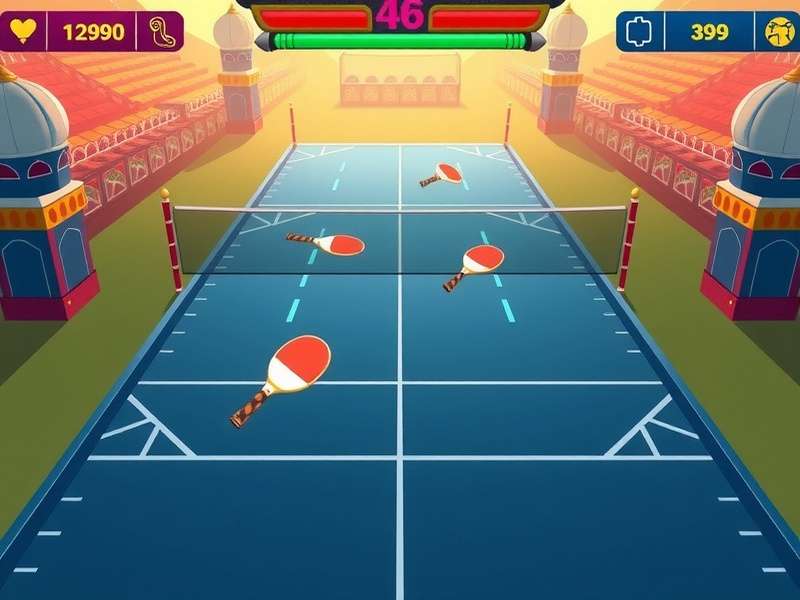 Multiplayer Competition in India Paddle King India Paddle King multiplayer mode showcasing competitive gameplay