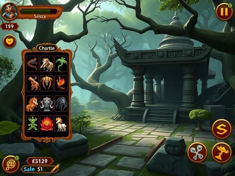 India S Enchanted Forests - Mystical Forest Environment India S Enchanted Forests gameplay screenshot showing mystical forest environment
