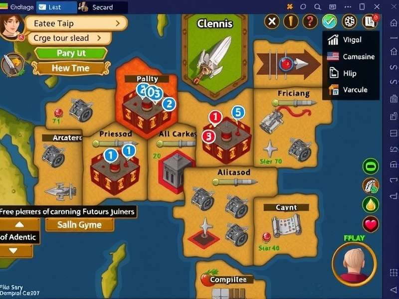 Spice Warrior Rivals Game Interface Spice Warrior Rivals Game Interface