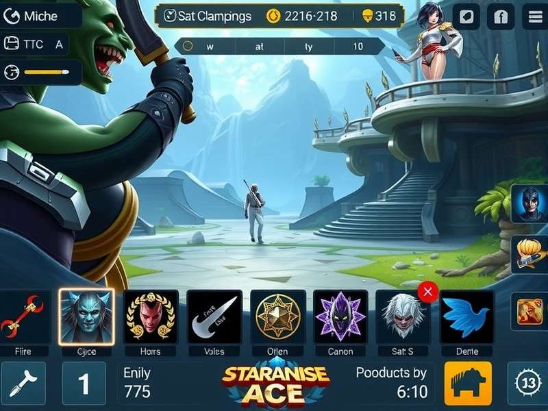 Star Anise Champion Ace Gameplay Star Anise Champion Ace gameplay screenshot showing characters and environment