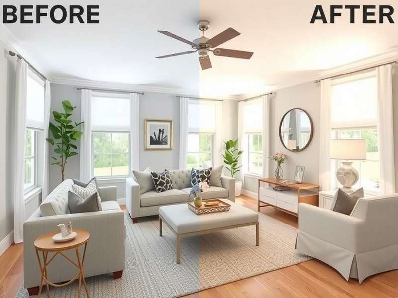 Chic Cottage Redesign Design Interface Chic Cottage Redesign user interface showing design tools and furniture selection