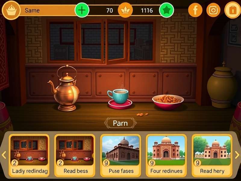 Chai Magic Journey Gameplay - Tea Preparation Chai Magic Journey gameplay screenshot showing tea preparation
