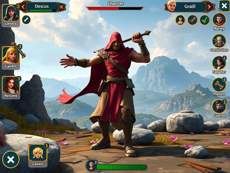 Warrior S Quest Diverse Character Roster Warrior S Quest character classes display