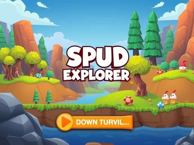 Spud Explorer Main Interface Spud Explorer game main screen