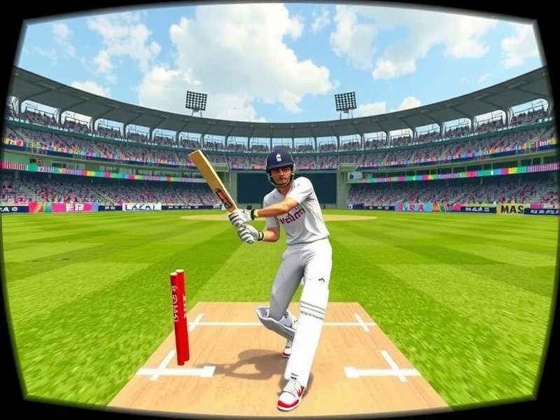 India VR Cricket Stars Feature Overview India VR Cricket Stars feature showcase with multiple gameplay elements