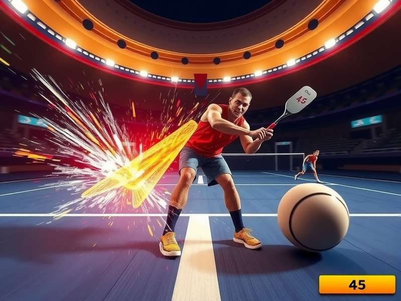 Elite Paddle Legend Gameplay Elite Paddle Legend gameplay screenshot showing intense paddle action