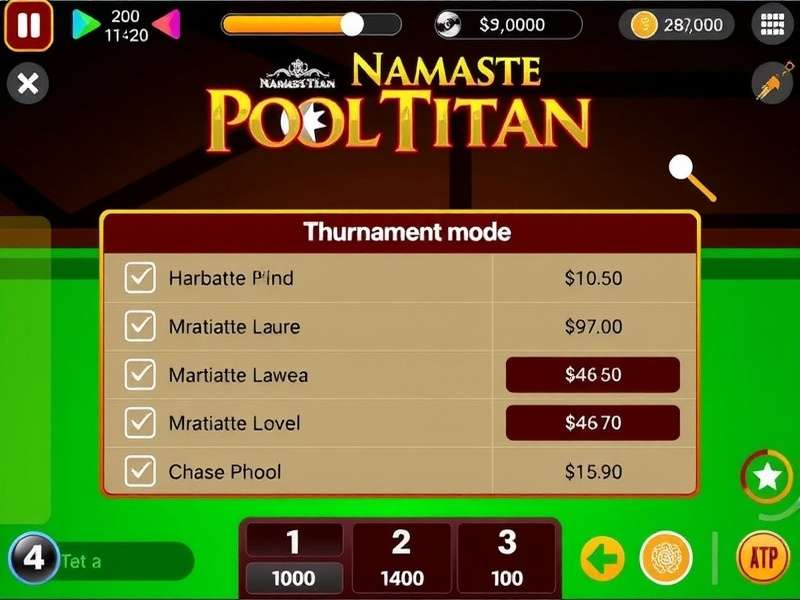 Namaste Pool Titan Gameplay Action Namaste Pool Titan Gameplay Screenshot