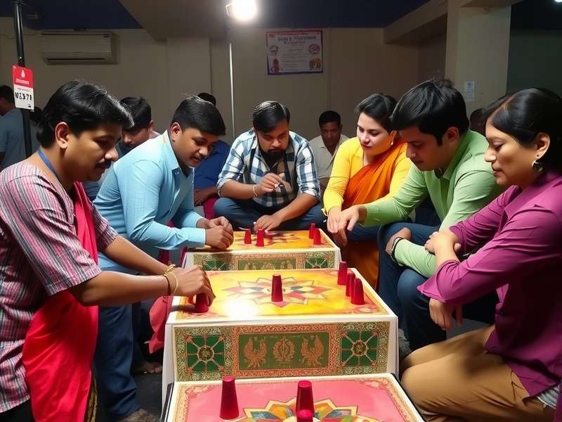 Modern Haryanvi Daring Foray Tournament Modern Haryanvi Daring Foray tournament with diverse participants