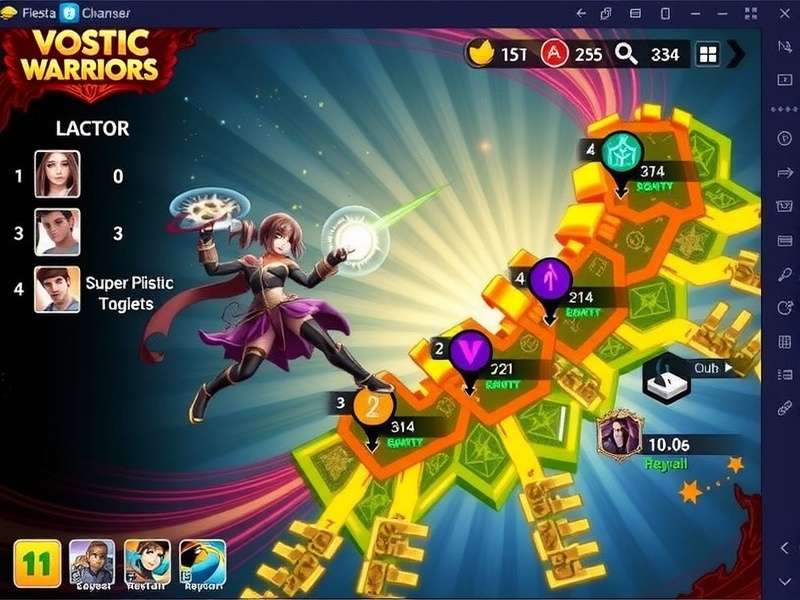 Advanced Strategies in Fiesta Vortex Mystic Warriors Fiesta Vortex Mystic Warriors strategy map showing game tactics
