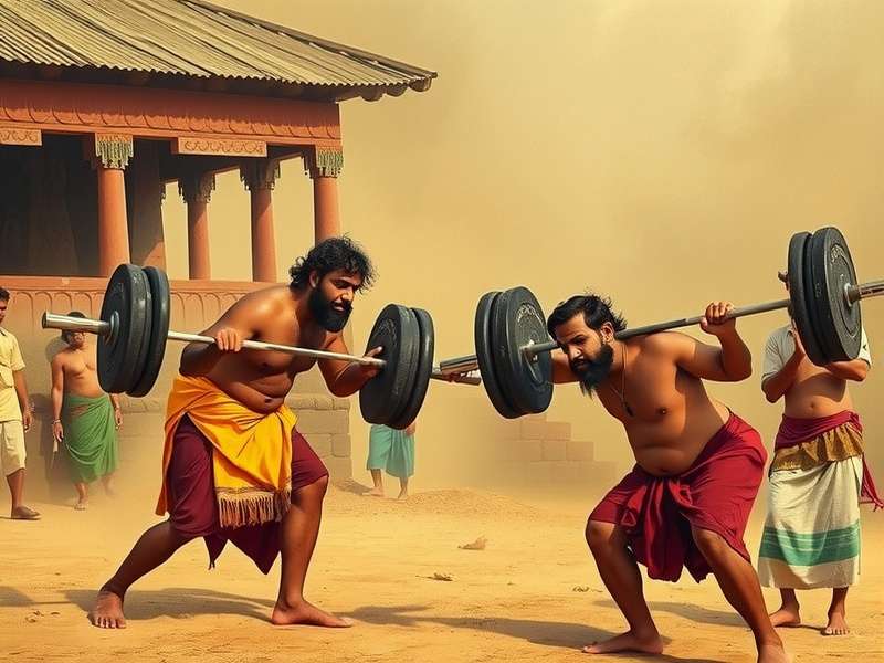 Traditional Training for Agonda Strongman Duel Traditional training methods for Agonda Strongman Duel
