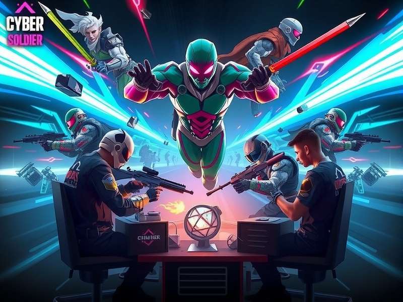 Cyber Soldier Squad Character Roster Cyber Soldier Squad character lineup showing diverse heroes