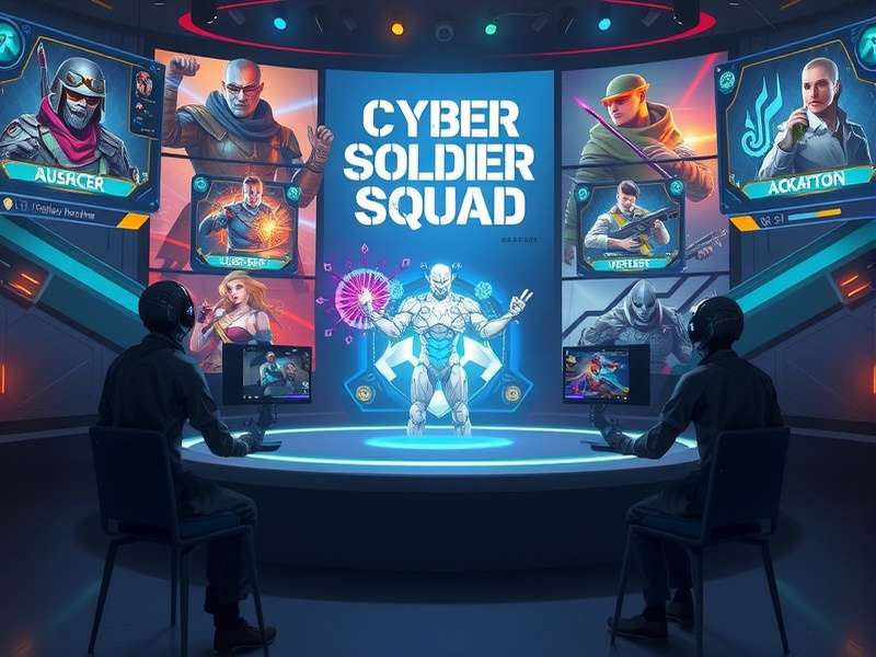 Cyber Soldier Squad Advanced Combat Cyber Soldier Squad gameplay screenshot showing advanced combat mechanics