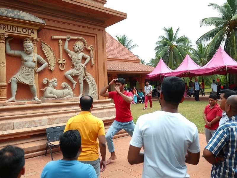 Ancient Odisha Temple Carvings Ancient Odisha temple carvings depicting gymnastic poses