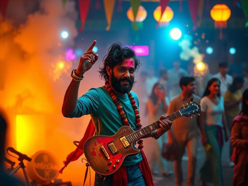 Multiplayer Festival Experience Multiplayer celebration in Holi Glow Gallivant