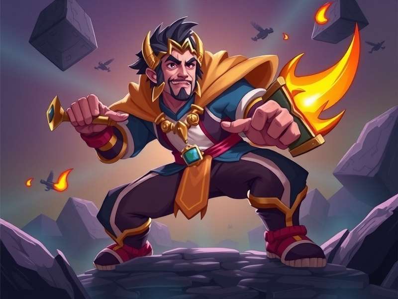 Advanced Combat Techniques in Peak Pouncer Hero Peak Pouncer Hero combat strategy illustration