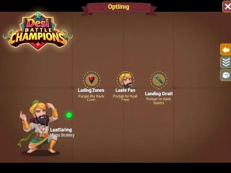 Punjabi Bhangra Brawler - Rhythm Combat Punjabi Bhangra Brawler character from Desi Battle Champions